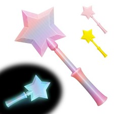3D Printed Magic Wand Tap to Pay | Unique Credit Card Holder | Fun Gift (Rainbow picture