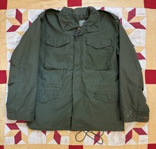 Vintage 90s M65 Field Jacket OG 107 Large Regular Frontline USA Private Purchase picture