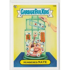 Numbered Nate #134b Garbage Pail Kids GPK 2013 Brand-New Series 3 picture