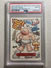 2025 topps worst of gpk 40th anniversary DOTTED LIONEL 1/1 PSA picture