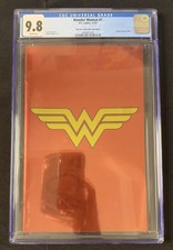 Wonder Woman #1 CGC 9.8 White Pages Big Time Collectibles Foil Variant 2023 picture