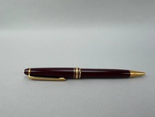 Montblanc Meisterstuck 164R Bordeaux Burgundy Ballpoint Pen Gold Trim *READ* picture