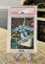 Marvel PSA 10 Silver Surfer - 1992 The Silver Surfer Prism PSA 10 - Promo Card picture