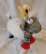 Hallmark Screaming Fainting Goat Plush Toy Sound Christmas Animated WORKS picture