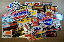 Original Vintage 1970-80's SMALL Racing Stickers~PICK YOUR OWN~Shipping Discount picture