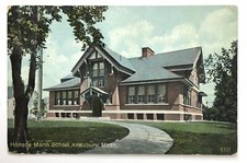 Horace Mann School Amesbury Massachusetts MA  Postcard Posted 1916 picture