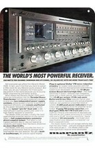 1977 MARANTZ 2500 Stereo Receiver ***** DECORATIVE REPLICA METAL SIGN ***** picture