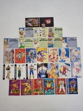 Street Fighter II Trading Cards 1994 Capcom Kids Korner 30/56 Partial Set Ryu Ch picture