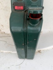 Treibstoff Feuergefährlich 20L German Jerry Can Later Model 5 gal Not WW II Era picture