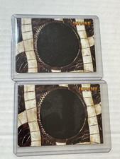 1995 SKYBOX JUMANJI MOVIE #J4 & J6 DISAPPEARING INK INSERT CARD CHASE NEAR MINT picture