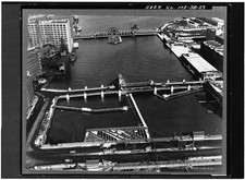Photo:Boston MA 1931 Congress Street Bascule Bridge Fort Point Channel picture