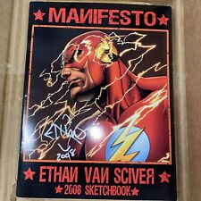 Manifesto Ethan Van Sciver 2008 Sketchbook RARE & SIGNED BY THE ARTIST picture