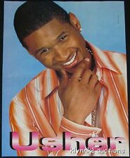 Usher 4 POSTERS Centerfolds Lot 1088A Lil Flip  Mario Chingy Lloyd on back picture