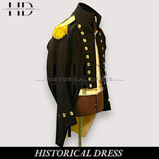 British Royal Navy Captain’s Undress Tailcoat –Early 19th Century Naval Uniform picture