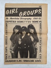 1960’s Girl Groups Shangri-las Darlene Love Crystals Ronettes Newspaper (BM43) picture