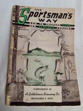 1949 Sportsman's Way Fish Seafood Recipes Fisherman's Cookbook Vintage Booklet picture