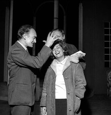 Jean Vilar Rosy Varte Georges Wilson Turcaret Lesage Paris TNP Dec- Old Photo picture