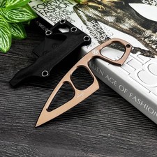 440C Steel Tactical Fixed Blade Knife EDC Pocket Knife + Sheath picture