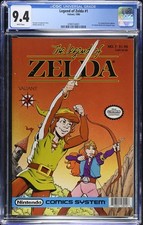 Legend of Zelda #1 CGC 9.4 1st Print Live Action Movie Nintendo Valiant 1990 picture