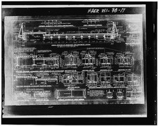 Photo:1929 Concrete Construction Blueprint HAER WI-38-17 Technical Drawing picture