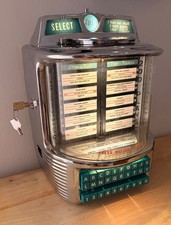 Wurlitzer 5250 Jukebox Wallbox - Working & Restored - MP3/Bluetooth/AirPlay picture