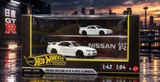 Nissan Skyline GT-R R34 V-Spec II RHD Silver 1/64 And 1:43 picture