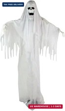 Haunted Hill Farm 6.0-Ft. Life-Size Talking Ghost Halloween Animatronic picture