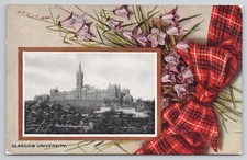 Glasgow University Raphael Tuck Oilette Bonnie Scotland Unposted Postcard picture