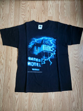 Vintage & Rare Universal Studios Psycho Bates Motel Black Shirt Size Large picture