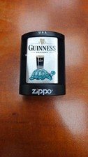 🔥 Rare Zippo Guinness Draught Turtle Lighter Collectible Made in USA Windproof picture