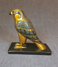 Vintage A.G.I Egyptian God Horus Falcon Statue picture