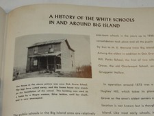 VTG 1952 BOOK '2 CENTURIES OF BEDFORD COUNTY SCHOOL DAYS' HISTORY YEARBOOK VA picture