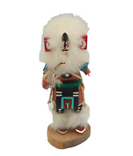 Native American Hopi Tribe Bear Kachina Doll Signed 7