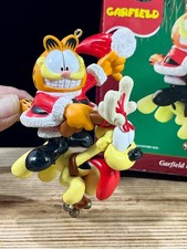 Carlton Cards Heirloom Garfield Reins Again W/ Ode 1990s Christmas Ornament 113 picture