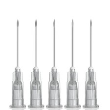 100Pcs 27Ga 1 Inch Needle with Cap for Lab Supplies, Measuring and Industrial, I picture