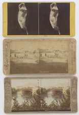 24 STEREOVIEWS 1870’s-1910, WOMAN, LANDSCAPES, PEOPLE, BUILDINGS, Misc. Subjects picture