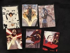 Topps 2011 Star Wars Galaxy Series 5 New Visions 2 13 15 11 12 57 Leia Mara Jade picture