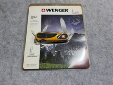 2010 Wenger Swiss Army Knife Black/Yellow Evogrip 11 85mm 16005 New Blister Pack picture