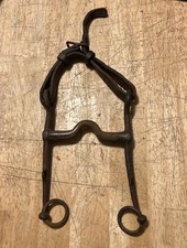 Antique US Military Horse Bit Marked BTC US 1 picture