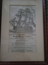 Political Advertising 1848 New Hampshire Republican Newspaper Advertisement picture