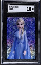 2019 DISNEY FROZEN 2 Elsa Glitter Refractor SGC 10 Gem Mint Low Pop *RARE* picture