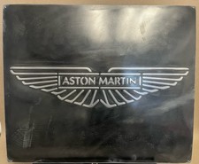 Aston Martin Vintage Steel Garage Sign 20x24 Handmade Aluminum Relief picture
