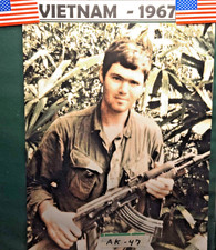 Vietnam 1967=120 Photos + Album(value = $180) + FREE 3' by 5' American FLAG picture