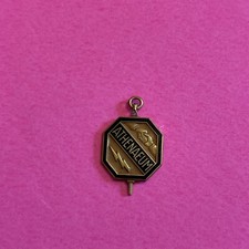 Rare Vintage Athenaeum pin medal pendant Fireman ? Military ? picture