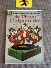 Alvin & The Three Chipmunks #1 1st App comic books 1959 Dell Comics Four #1042 picture