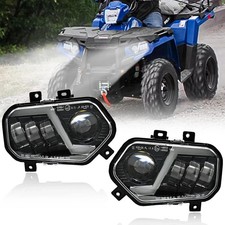LED Headlights for Polaris Sportsman 400 500 550 570 800 850 2009-2017 picture