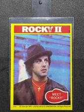 SYLVESTOR STALLONE 1979 Topps Rocky II #1
