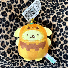 Sanrio Pompompurin Halloween Pumpkin Plush Mascot Toy FuRyu Prize Japan 2026 picture