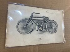 Antique Vintage M M Magneto Special Motorcycle Co Post Card Advertisement Engine picture
