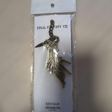 Final Fantasy VII Sephiroth Keychain Metal likenew picture